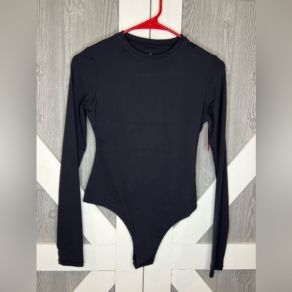 Pumiey Tops - D09.21. NWT Cloud Dream Pumiey Double Lined Long Sleeve Bodysuit Thong •…